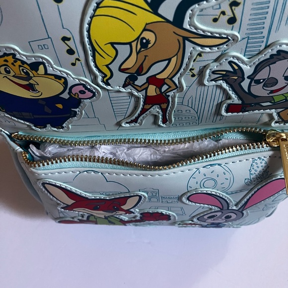 Zootopia Disney Loungefly Backpack - NEW W/0 Tags - Picture 5 of 8